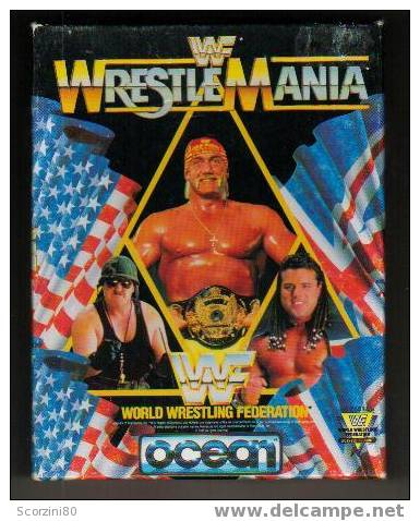 Commodore 64 "WWF Wrestlemania" - Commodore