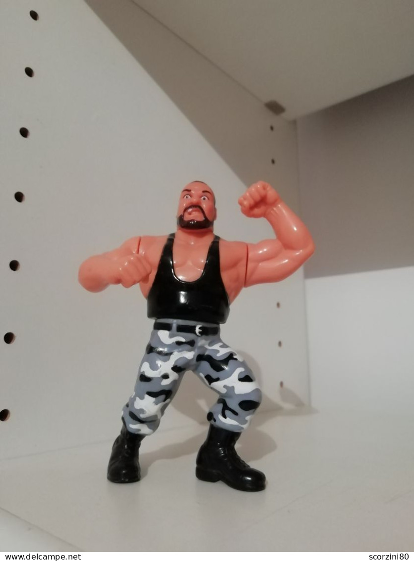 WWF WRESTLING Luke Of Bushwhackers HASBRO ACTION FIGURE - Habillement, Souvenirs & Autres