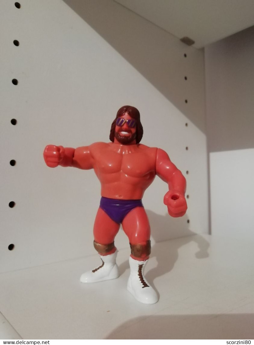 WWF WRESTLING Macho Man HASBRO ACTION FIGURE - Kleding, Souvenirs & Andere