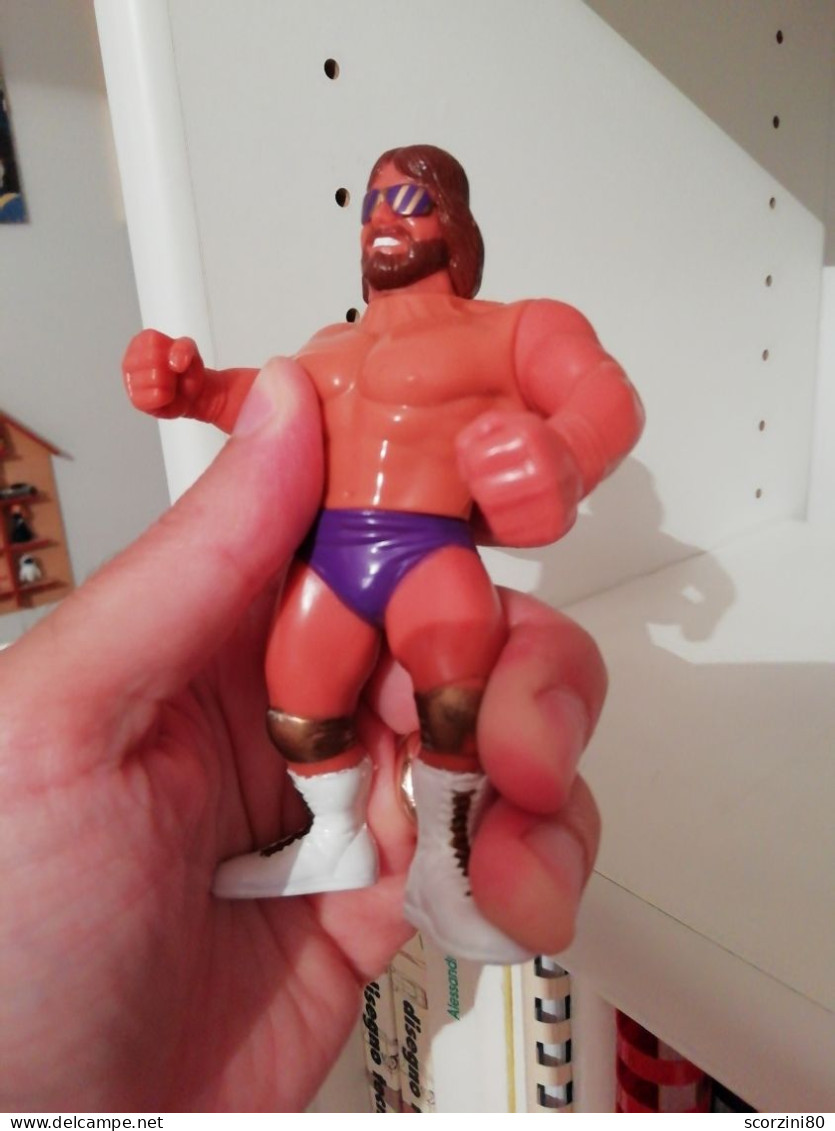 WWF WRESTLING Macho Man HASBRO ACTION FIGURE - Apparel, Souvenirs & Other