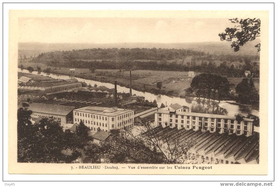 Beaulieu - Vue D'ensemble Sur Les Usines Peugeot - Autres & Non Classés