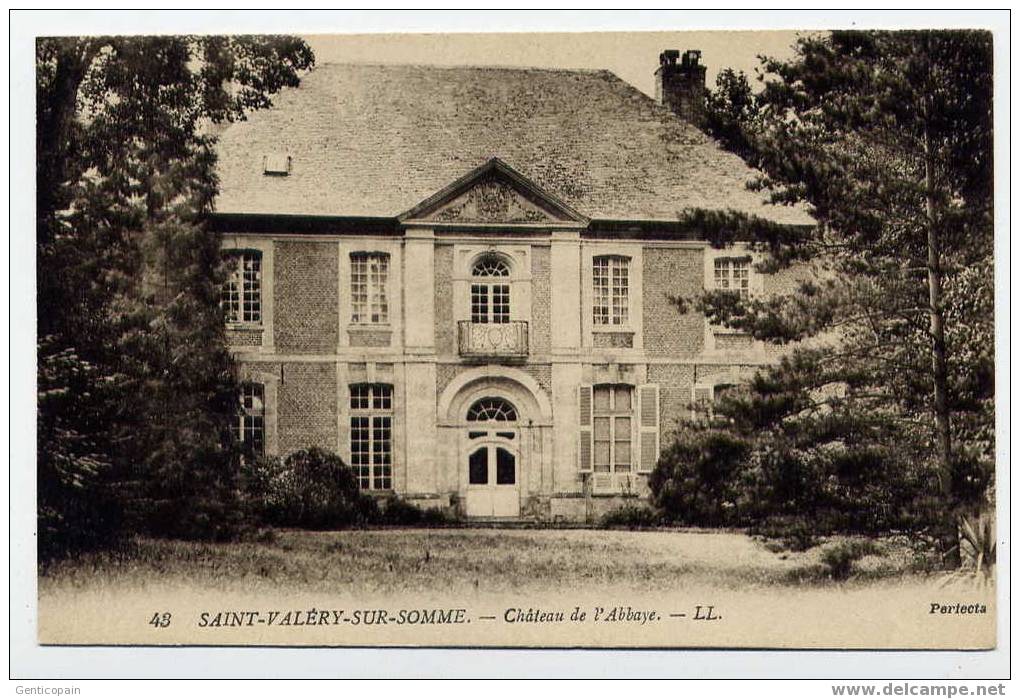 H136 - SAINT-VALERY-sur-SOMME - Château De L'Abbaye - Saint Valery Sur Somme