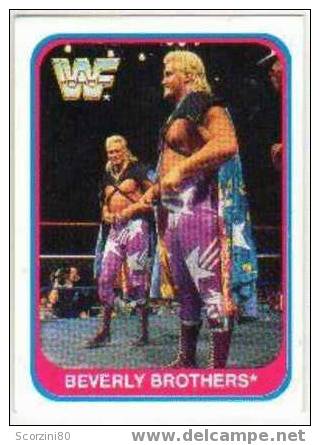 WWF Merlin Trading Cards Wrestling - Beverly Brothers (n°108) - Altri & Non Classificati