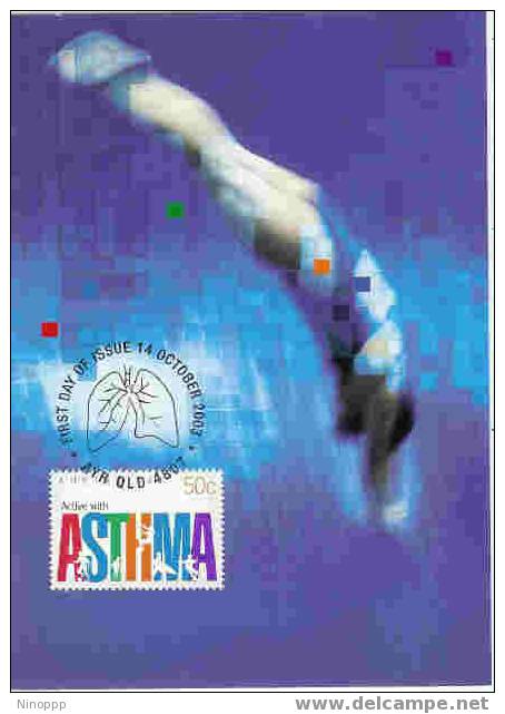 Australia-2003 Asthma Maximum Card - Cartes-Maximum (CM)