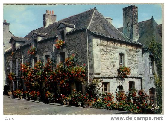 CP ANNEES 1960 ROCHEFORT EN TERRE / VIEILLE MAISON FLEURIE - Rochefort En Terre