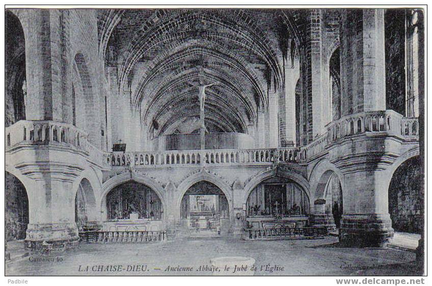 Carte Postale La Chaise Dieu  Intérieur De L'ancienne église  Le Jubé - La Chaise Dieu