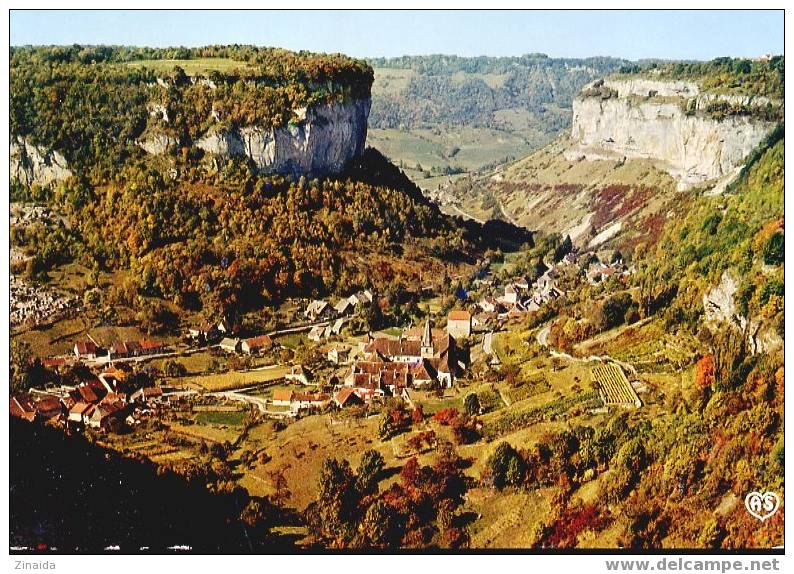 CARTE POSTALE DE BAUME LES MESSIEURS - LA VALLEE DE BAUME LES MESSIEURS - Baume-les-Messieurs