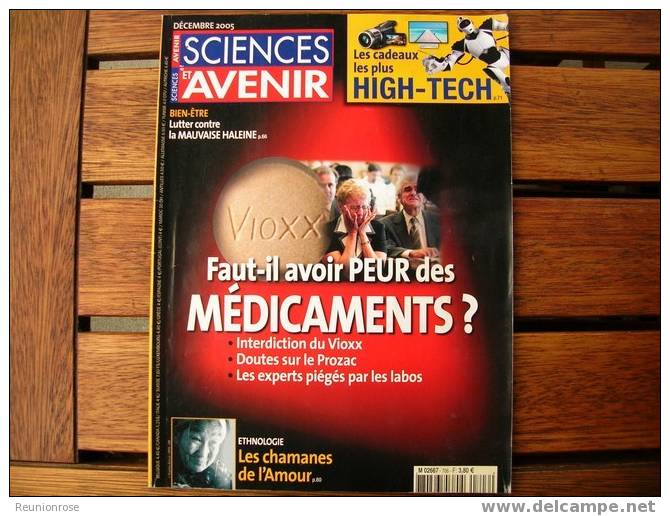 Sciences Et Avenir N°2667 12/2005 - Faut-il Avoir Peur Des Médicaments. - Science