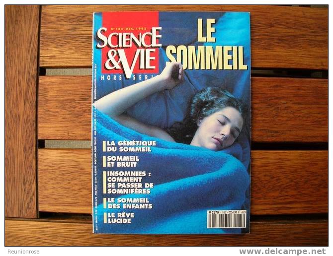 Sciences & Vie Hors Série N°185 Du 12/1993 - Le Sommeil. - Wissenschaft