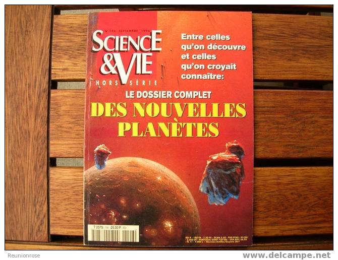 Sciences & Vie Hors Série N°196 Du 09/1996 - LE DOSSIER COMPLET DES NOUVELLES PLANETES. - Wetenschap