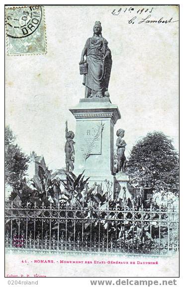 Romans - Monument Des Etats Généraux De Dauphiné - Romans Sur Isere