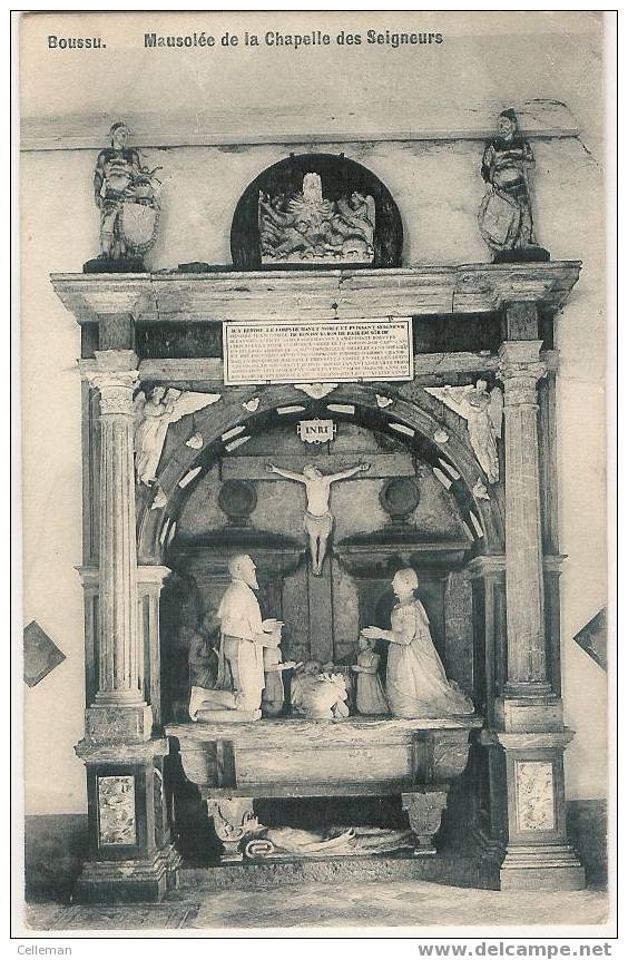 Boussu Mousolee De La Chapelle Des Seigneur 1908 (h531) - Boussu