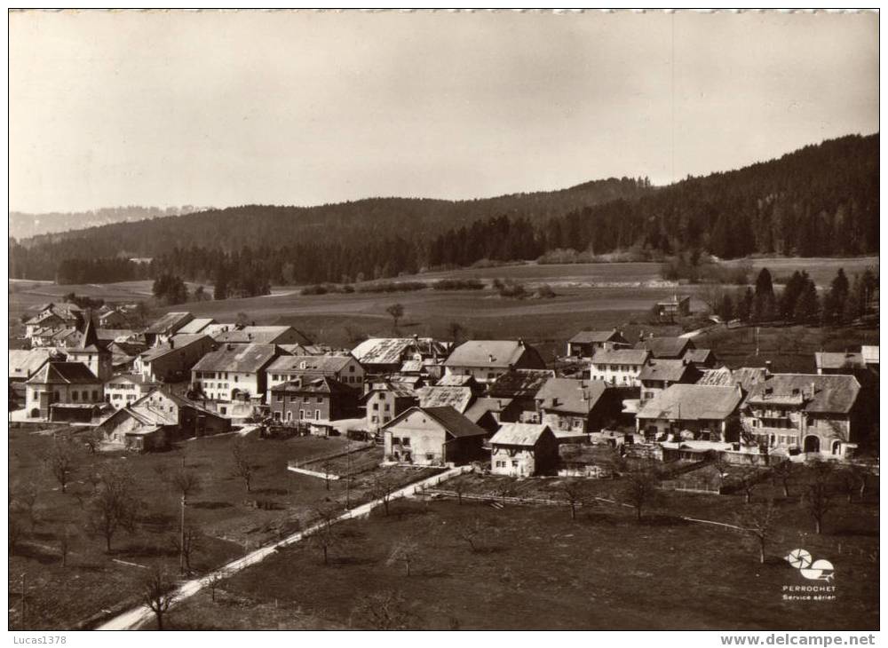 EN AVION AU DESSUS DE MONT LA VILLE - Mont-la-Ville