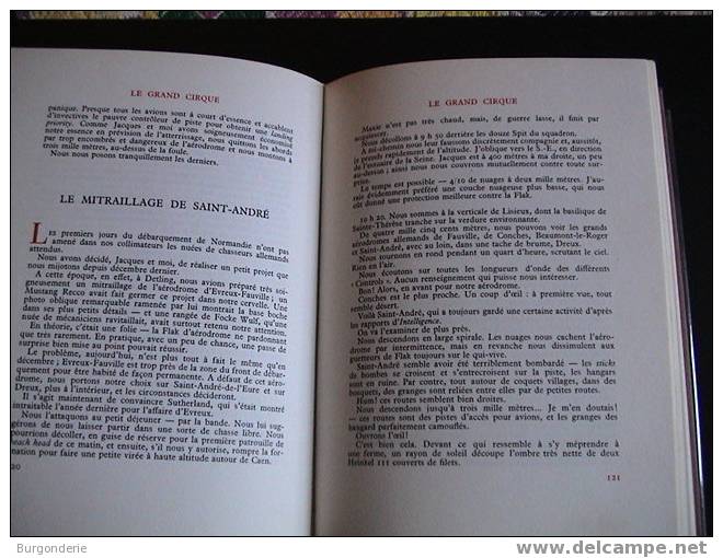 GP/ LE GRAND CIRQUE/ Souvenirs D´un Pilote De Chasse Dans La R.A.F/Pierre CLOSTERMANN/1964 - Bibliotheque Rouge Et Or