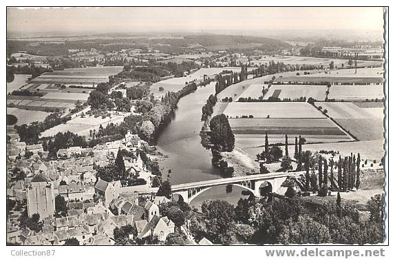 86 - VIENNE - LA ROCHE POSAY LES BAINS - VALLEE De La CREUSE - VUE GENERALE AERIENNE - THEOJAC N° 4.220 A - - La Roche Posay