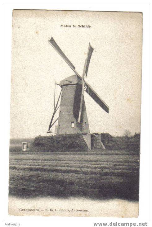 Schilde De Molen Edit.beerts N°14 (zie Scan Voor En Achterzijde) - Schilde