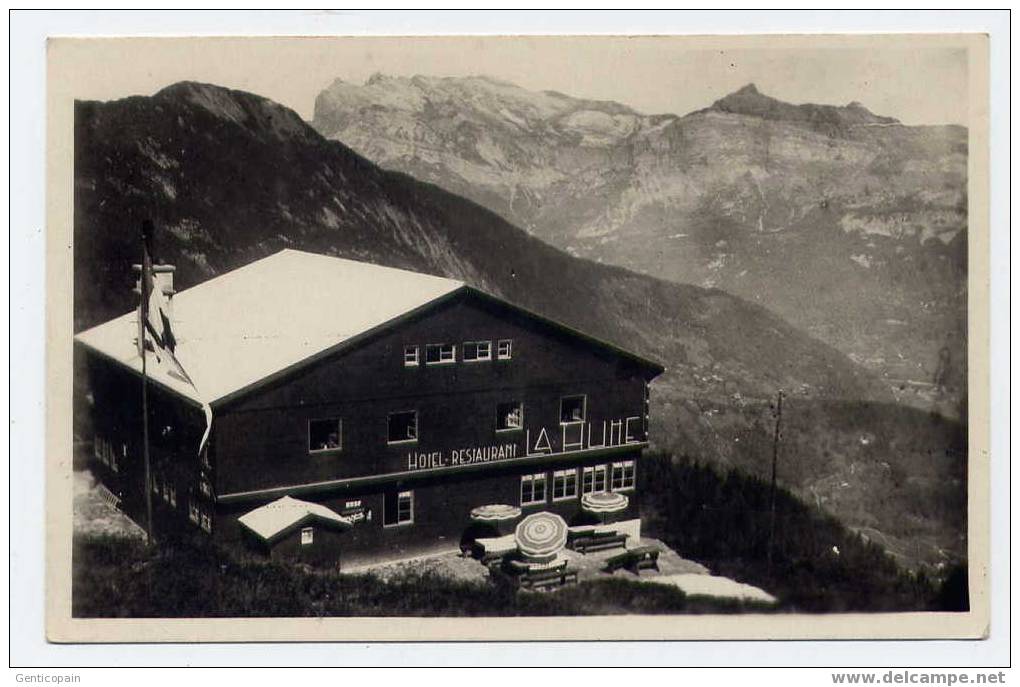 H138 - Les HOUCHES-Mont-BLANC - Plateau De Bellevue - Hôtel "la Hutte" - Aiguille De Varan - Les Houches