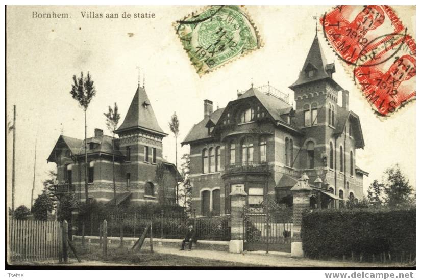 Bornhem - Villas Aan Statie -1912 - Bornem