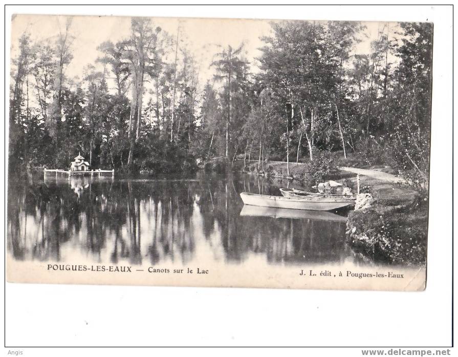 CPA---38----FOUGUES-les-EAUX----LAC - Pougues Les Eaux