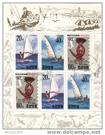 Block Gestempelt / Miniature Sheet Used (B126) - Sailing