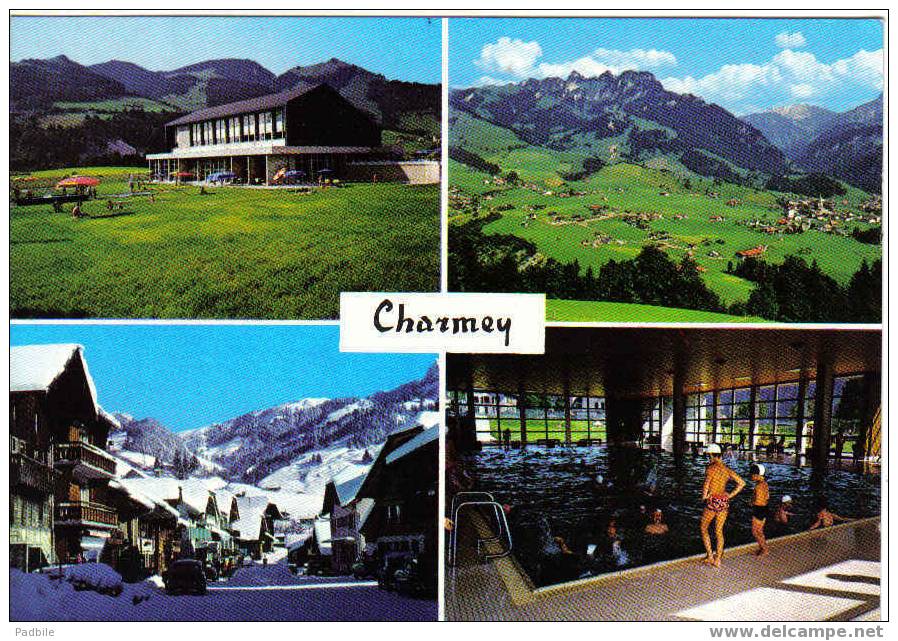 Carte Postale De Suisse  Charmey Les 4 Saisons - Charmey