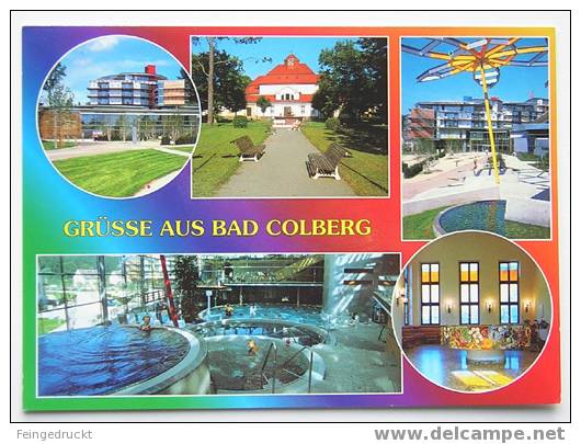 D 3328 - Grüsse Aus Bad Colberg - Color MBk, Mit Sondermarke Gelaufen - Bad Colberg-Heldberg