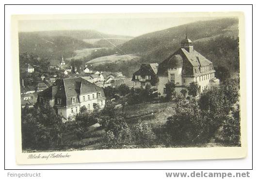 D 3341 - Blick Auf Gottleuba - S/w Foto Ak, Ca. 1951 Gel. (Karte Ist Wohl älter) - Bad Gottleuba-Berggiesshuebel