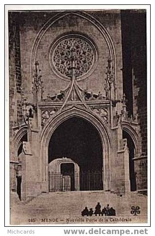 CPA 48 MENDE - Nouvelle Porte De La Cathedrale - Mende