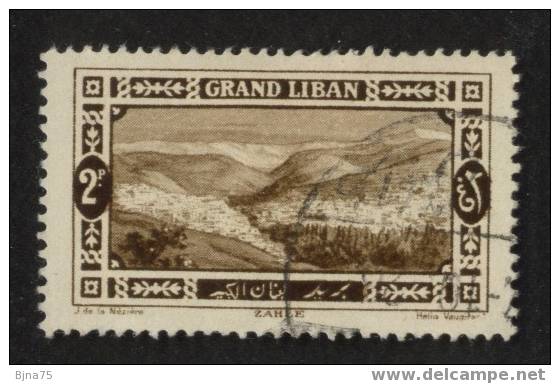 GRAND LIBAN   N° YT 57  -  Cote 1.10 Euro - Used Stamps