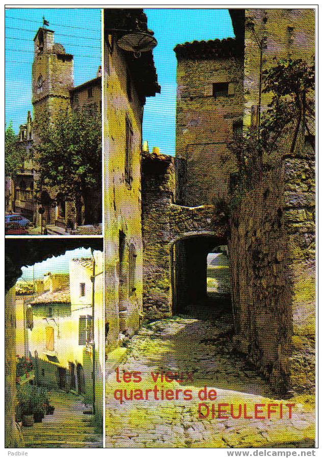 Carte Postale De Dieulefit Vieille Rue Et Vieux Quartier - Dieulefit