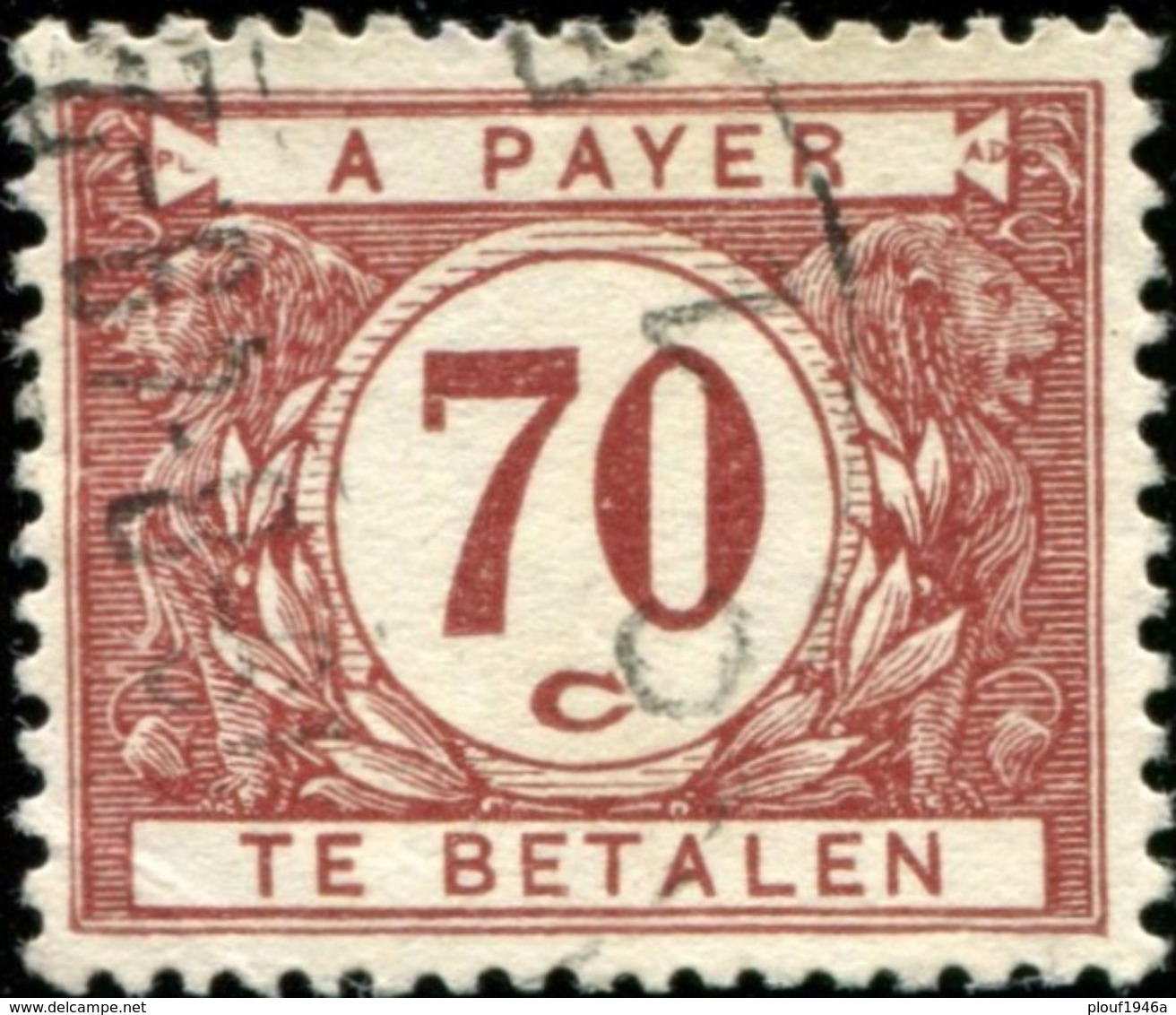 COB N° : TX  41 (o) - Timbres