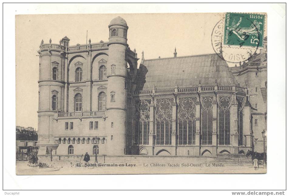 SAINT GERMAIN EN LAYE LE CHATEAU FACADE SUD OUEST LE MUSEE - St. Germain En Laye (castle)