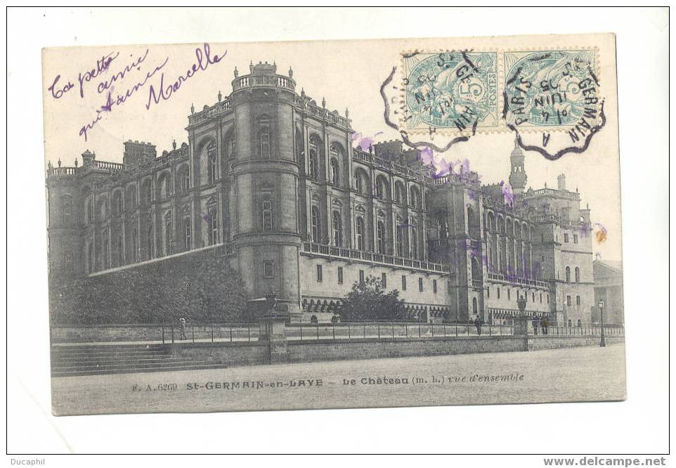 SAINT GERMAIN EN LAYE LE CHATEAU VUE D ENSEMBLE - St. Germain En Laye (castle)
