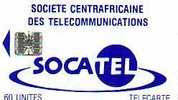 REP CENTRAF SOCATEL Bleue 60 U SC7 - Centrafricaine (République)