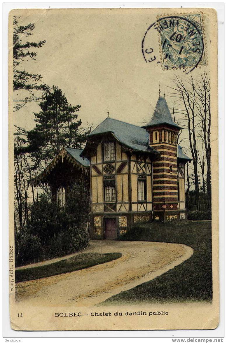 H138 - BOLBEC - Chalet Du Jardin Public (1907) - Bolbec