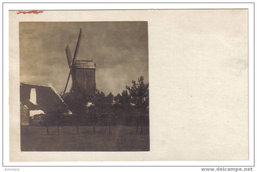 Zomergem Somerghem  De Molen Fotokaart  (zie Scans Voor En Achterzijde) - Zomergem