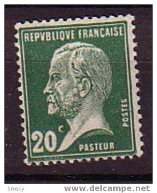 M2460 - FRANCE Yv N°172 * - 1922-26 Pasteur