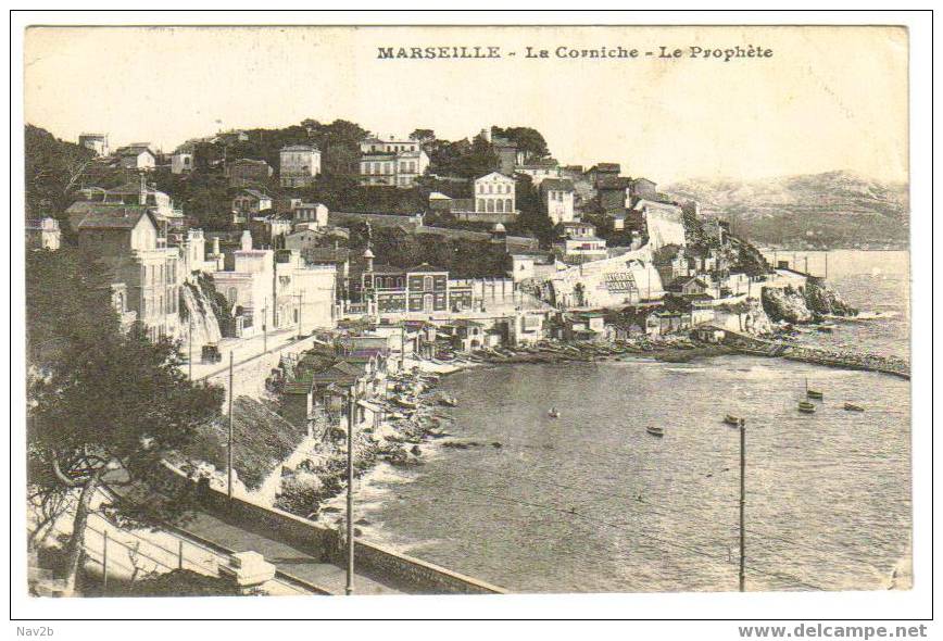 Marseille,la Corniche,le Prophère - Endoume, Roucas, Corniche, Plages