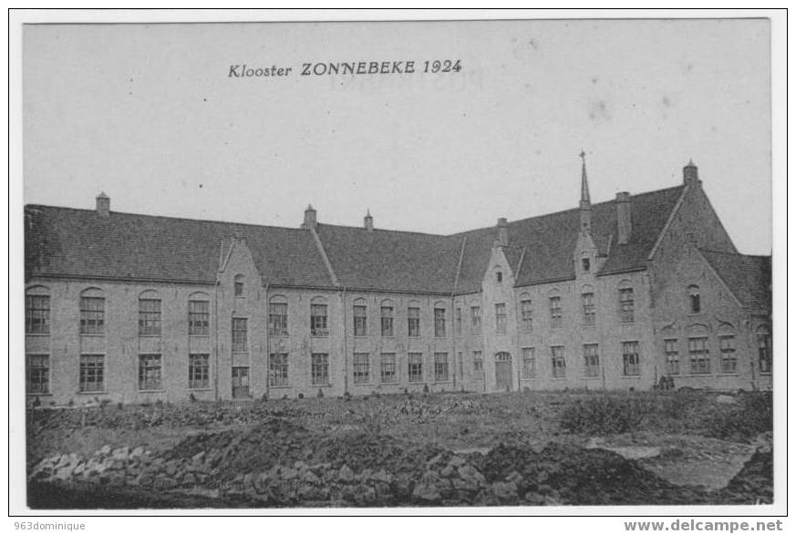 Zonnebeke - Klooster Zonnebeke 1924 - Zonnebeke