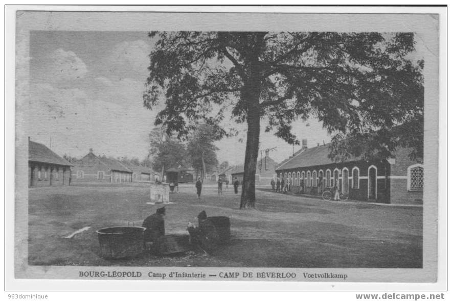 LeopoldsburgCamp De Beverloo Voetvolkkamp - Postkaart - Leopoldsburg (Kamp Van Beverloo)