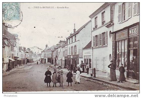 IVRY LA BATAILLE   GRANDE  RUE - Ivry-la-Bataille