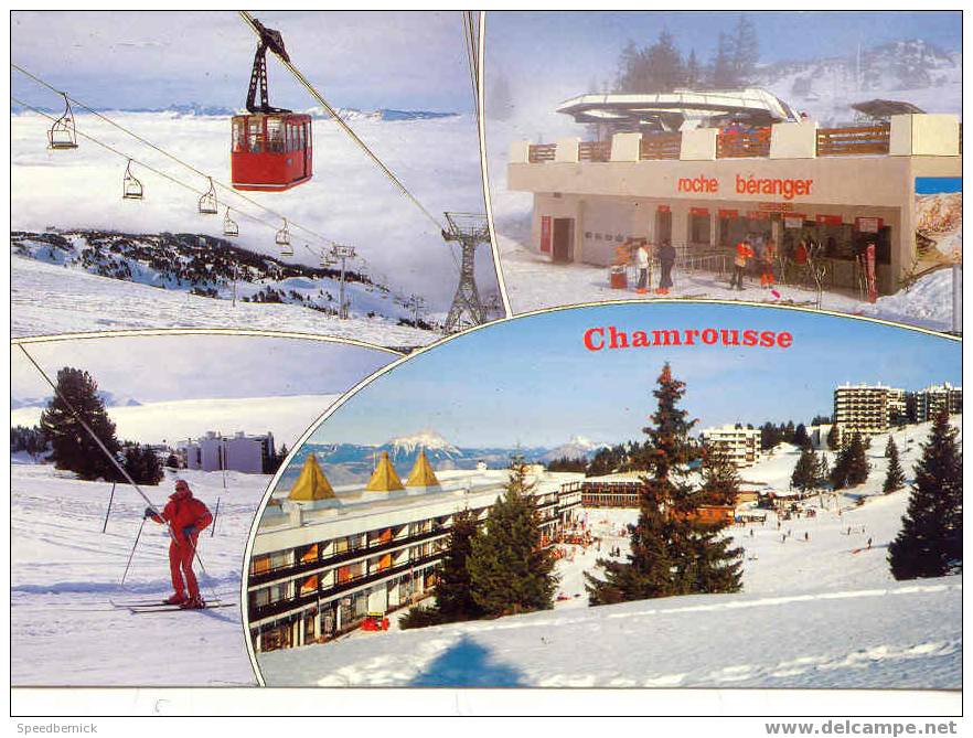 4980 Chamrousse . 550007 Cellard Roche Beranger Cabine Tire Fesses Ski - Chamrousse