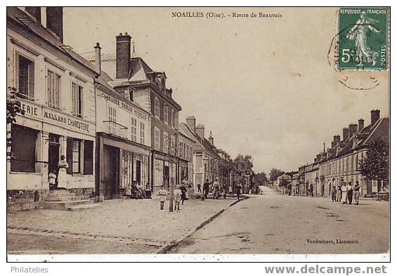 NOAILLES   ROUTE DE BEAUVAIS - Noailles