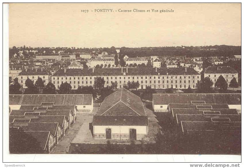 4882 Pontivy Caserne Clisson Et Vue Générale 1079 Laurent Nel - Pontivy