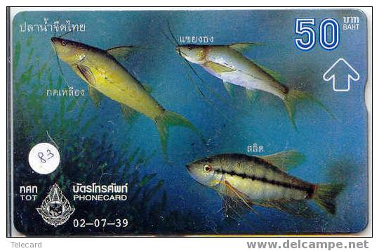 POISSONS FISCHE FISH VIS Telecarte (83) - Peces