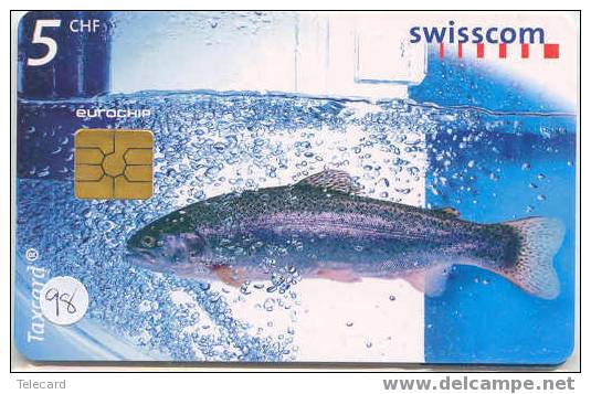 POISSONS FISCHE FISH VIS Telecarte (98) - Peces