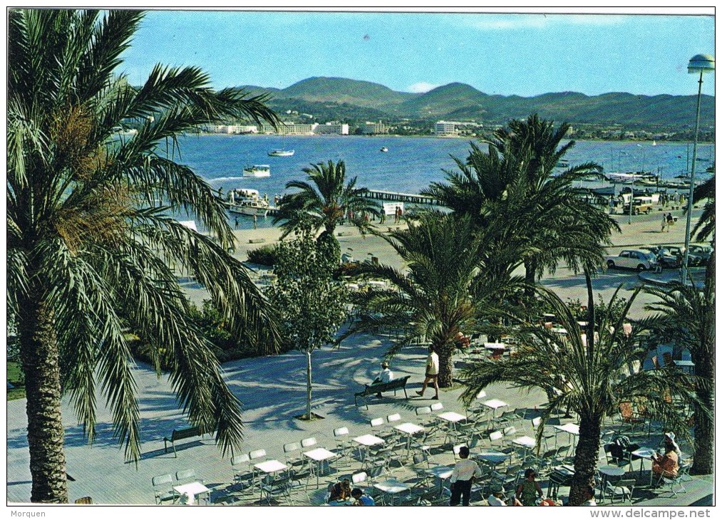 Postal SAN ANTONIO ABAD 1974 Ibiza Baleares - Cartas & Documentos