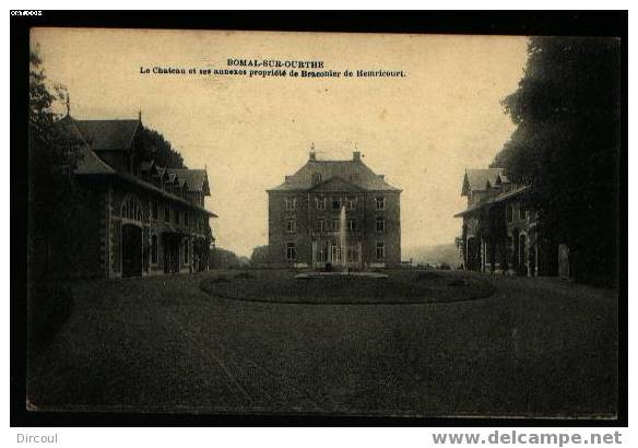 3876 - Bomal Le Château Et Ses Annexes  Propriété De Braconnier De Hemricourt - Durbuy