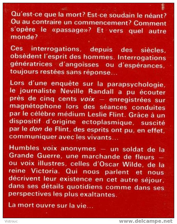 La Mort Ouvre Sur La Vie - Collection J'AI LU N°A 359 - L'aventure  Myst. - Neville RANDALL - Fantásticos