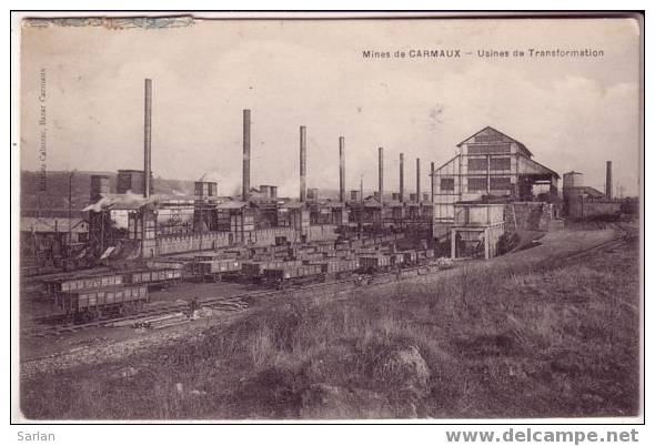 81 , Mines De CARMAUX , Usine De Transformation ( Mine ) - Carmaux